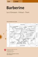 Wandelkaart - Topografische kaart 1324 Barberine | Swisstopo