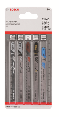 Bosch Accessoires Set T-Shank (Allrounder) - 2608667856
