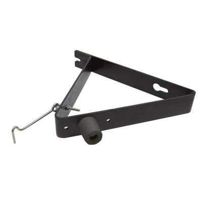 Gebr. Bodegraven deuropvangbeugel - 275x250x220 mm - zwart + EAN