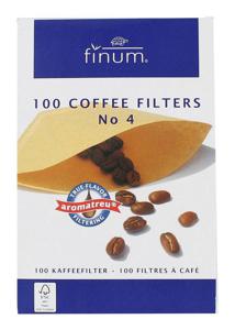 Finum Koffiefilters no.4 (100 st)