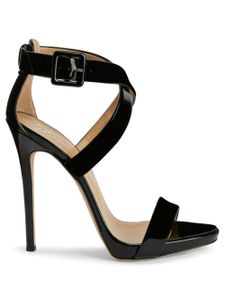 Giuseppe Zanotti sandales Bellis 120 mm en cuir - Noir