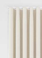 Jova gordijn - Beige met Wave plooi