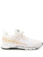 Versace Jeans Couture baskets à bande logo - Blanc - thumbnail