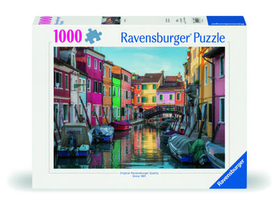 Ravensburger puzzel Burano Italië 1000 stukjes
