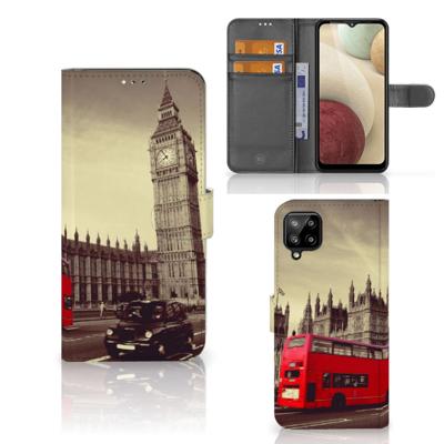 Samsung Galaxy A12 | Flip Cover | Londen | Portemonnee hoesje