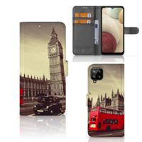 Samsung Galaxy A12 | Flip Cover | Londen | Portemonnee hoesje