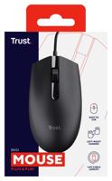 Trust Basi muis Kantoor Ambidextrous USB Type-A Optisch 1200 DPI - thumbnail