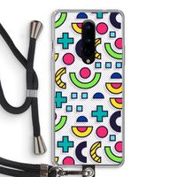 8-bit N°6: OnePlus 8 Transparant Hoesje met koord