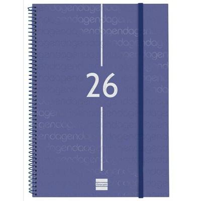 Agenda Finocam Blauw A4 21 x 29,7 cm