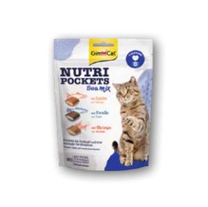 GIMCAT NUTRI POCKETS SEA MIX 150 GR