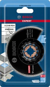 Bosch Accessoires Expert Grout Segment blad ACZ 85 RD4 multitoolzaagblad 85 mm - 1 stuk(s) - 2608900034