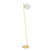 EGLO Rondo 4 Vloerlamp - E27 - 174,5 cm - Goud/Wit - Glas/Staal - thumbnail