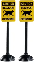 Lemax scary road signs s/2 accessoire Spooky Town 2020 Lemax scary road signs s/2 accessoire Spooky Town 2020