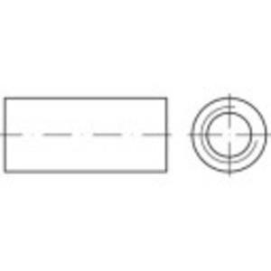 TOOLCRAFT 1069500 Verbindingsmof M8 30 mm RVS A2 50 stuk(s)