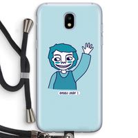 Zwaai: Samsung Galaxy J5 (2017) Transparant Hoesje met koord