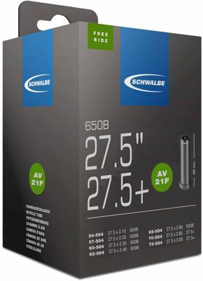 SCHWALBE tube #21f 54/75-584 av light oem