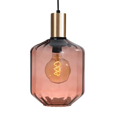 Masterlight Hanglamp goudPorto met Jagger red glas - Ø 19cm - 2710-05-02-9