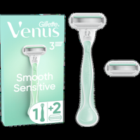 Gillette Venus Smooth Sensitive Voor Vrouwen 1 Handvat + 2 Navulmesjes bij Jumbo