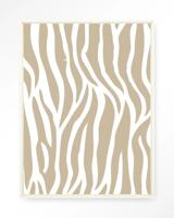 Urban Cotton Wandkleed 'Savanna Beige' 110 x 145cm in Floating Frame - off white