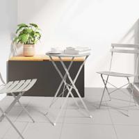 Bistrotafel Beige Ø50x71 cm Poedercoating staal