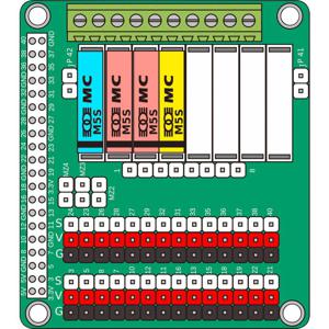 ZDAuto MIO-RASPBERRYPI Starter-Kit Uitbreidingsboard