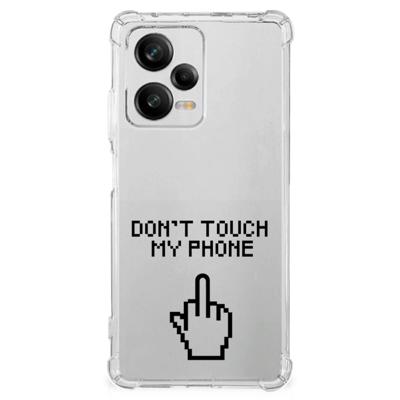 Xiaomi Redmi Note 12 Pro Plus Anti Shock Case Finger Don't Touch My Phone Xiaomi Redmi Note 12 Pro Plus Anti Shock Case Finger Don't Touch My Phone