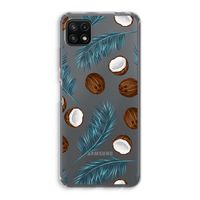 Kokosnoot roze: Samsung Galaxy A22 5G Transparant Hoesje
