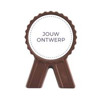 Chocoladefiguur met eigen ontwerp
