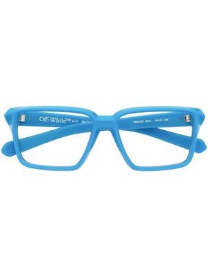 Off-White Style 27 bril met vierkant montuur - Blauw