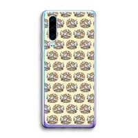 Slapende poes: Huawei P30 Transparant Hoesje