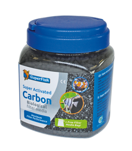 Superfish Actief Kool 1000ml - Fosfaatvrije Filter voor Helder Aquariumwater