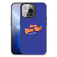 iPhone 13 Pro Max | Telefoon Hoesje | met tekst Never Give Up