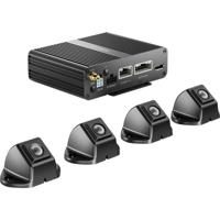 Dometic Dometic CAM360AHDHD Kabelgebonden achteruitrijcamerasysteem 4 camera-ingangen Zwart