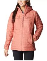 Columbia Silver Falls Hooded Dames Isolatiejas Dark Coral S