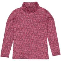 Quapi Meisjes shirt - Delia - AOP Hot roze stippen