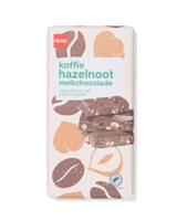 HEMA Melkchocolade koffie hazelnoot 180g