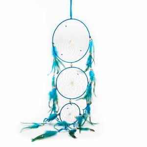 Mandala Dromenvanger 3 Mandela&apos;s Blauw (ca. 70 cm)