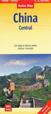 Wegenkaart - landkaart 3 China centraal | Nelles Verlag