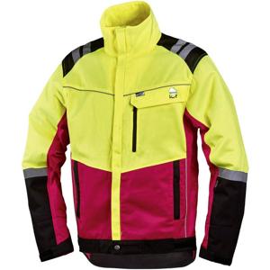 Leipold Doehle 4112-XXL Bosbescherming jas comfort Maat: XXL Neon-geel, Rood, Zwart