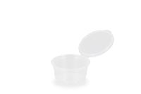 Covercup met vaste deksel 28cc