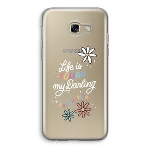 Tough Life: Samsung Galaxy A5 (2017) Transparant Hoesje