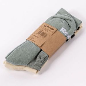 Reece 842000 Nelson 2-Pack Crew Socks  - Creme-Vintage Green - 39/42