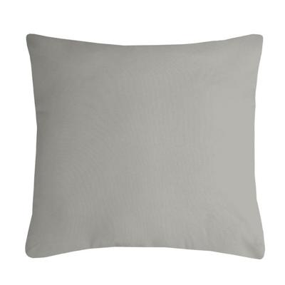 Stof Textile sierkussen Nelson - lichtgrijs - 60 x 60 cm - bank kussens - polyester