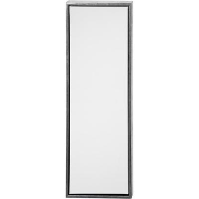 Creativ Company Canvas met lijst, afm 30x90 cm, 360 gr, antiek zilver, wit, 1 stuk