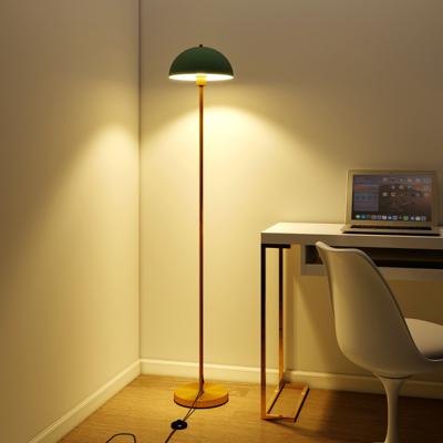 Staande Lamp 163 CM Staande Vloerlamp met Verstelbare Lampenkop Onbreekbare Lampenkap en Voetschakelaar Moderne Metalen Lamp