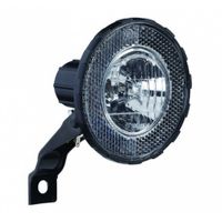 TOM koplamp Buchel halogeen dynamo zwart - thumbnail