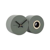 Wandklok Duo Koekoek Groen