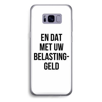 Belastinggeld: Samsung Galaxy S8 Plus Transparant Hoesje