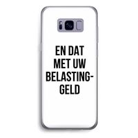 Belastinggeld: Samsung Galaxy S8 Plus Transparant Hoesje