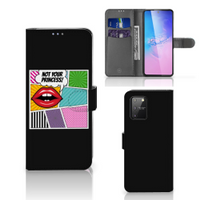 Samsung S10 Lite Wallet Case met Pasjes Popart Princess - thumbnail